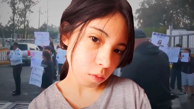 Protestan en CCH Naucalpan por la desaparición de Kimberly Moya, de 16 años de edad