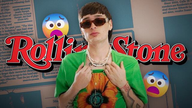 Peso Pluma en portada Rolling Stone