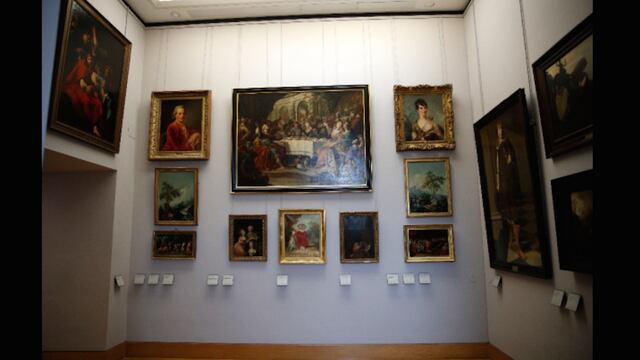 Pinturas saqueadas por nazis expuestas en el Louvre