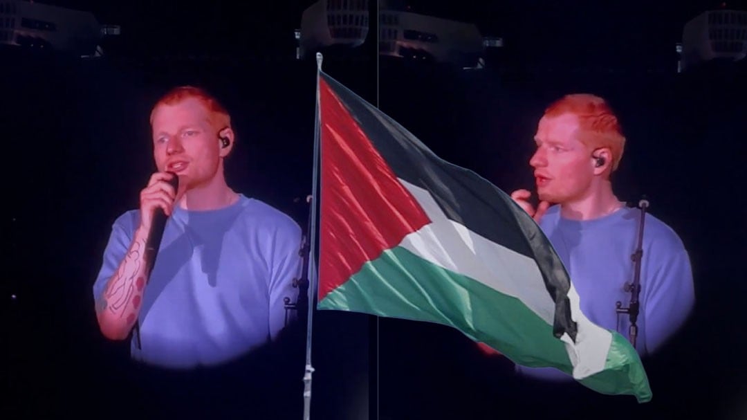 Ed Sheeran se pronuncia sobre Gaza en concierto en medio de polémica