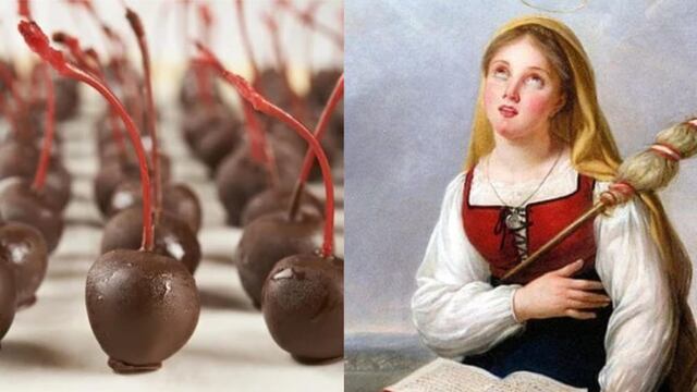 Este 3 de enero es el Día de las Cerezas cubiertas de chocolate y se celebra a Santa Genoveva