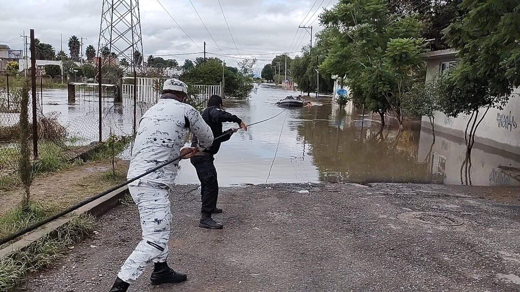 Inundaciones en San Juan del Río