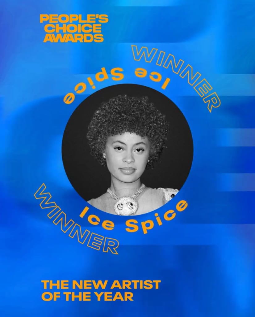 Ice Spice, ganadora People's Choice Awards 2024