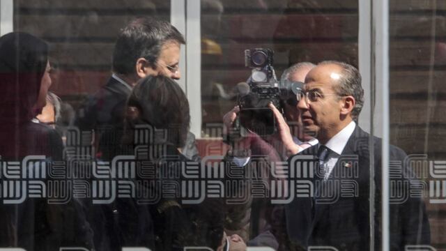 Felipe Calderón en la inauguración de la Línea 12 del Metro