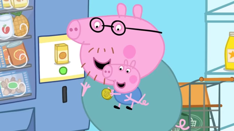 Peppa Pig por el Día Internacional Libre de Bolsas de Plástico