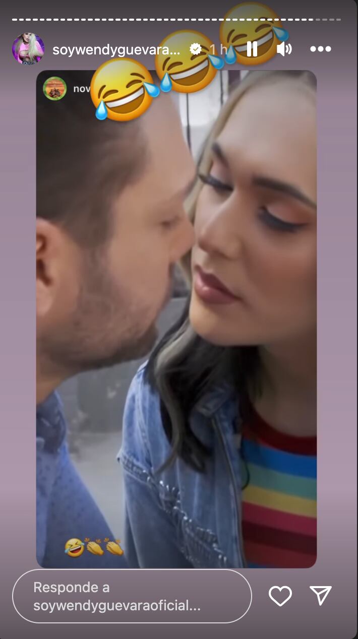 Wendy Guevara reacciona al primer beso de Nicola Porcella y Coco Máxima