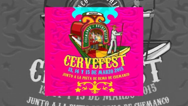 ¿Antojo de chela? ¡Asiste al Cervefest en Xochimilco!