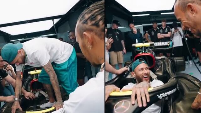 Neymar y Hamilton