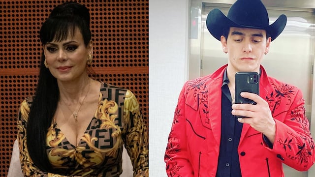 Maribel Guardia y su hijo Julián Figueroa.