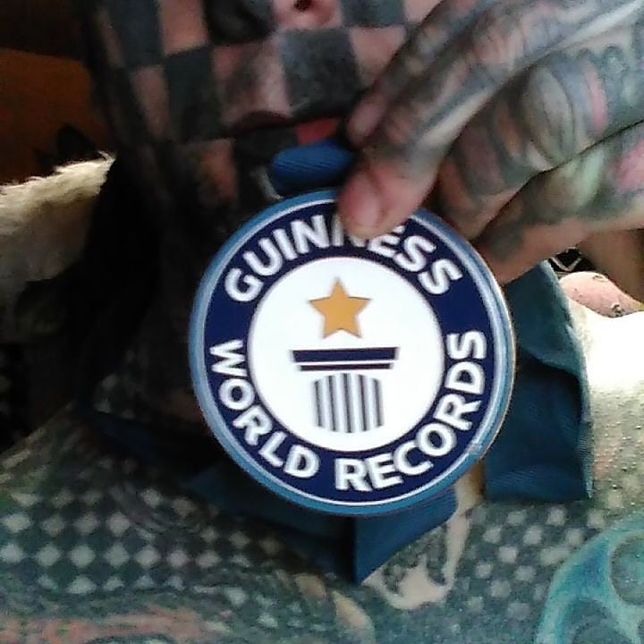 Medalla del Guinness World Records