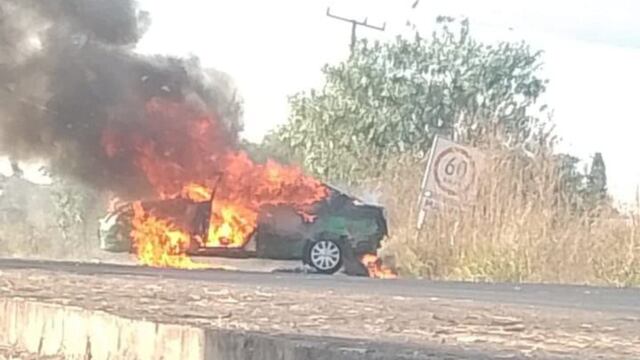 ¿Qué pasa en Celaya, Guanajuato? Abaten a tres delincuentes; se registra quema de vehículos en la carretera Celaya-Juventino Rosas