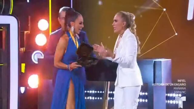 Ivonne Montero en el reencuentro de La casa de los famosos 2