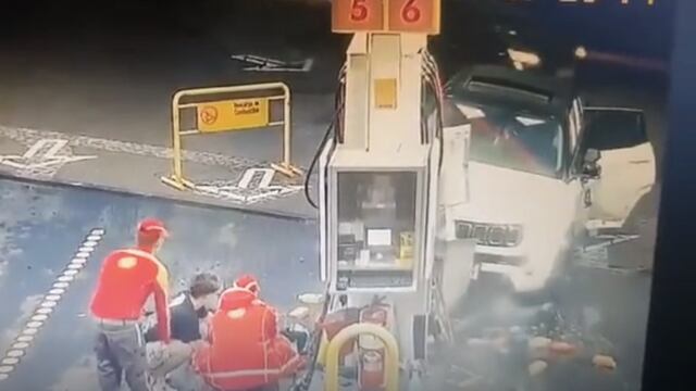 Choque del futbolista alcoholizado