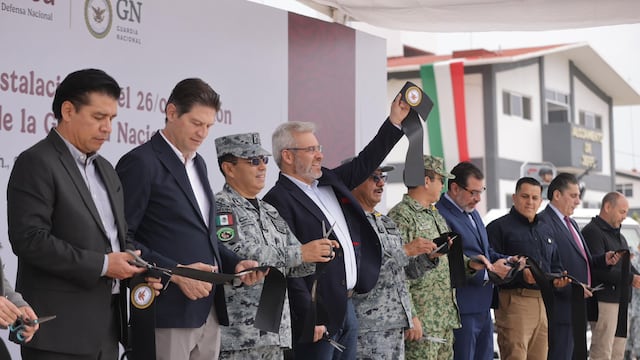 El gobernador de Michoacán anuncia los 50 cuarteles de la Guardia Nacional y Guardia Civil
