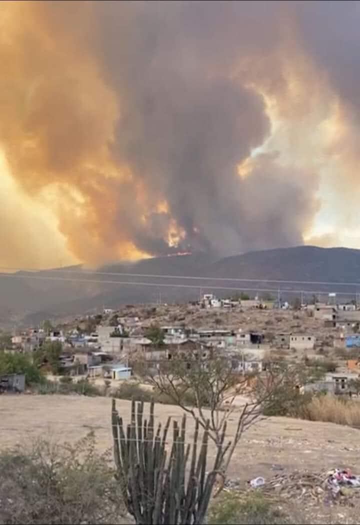 Incendios en Oaxaca