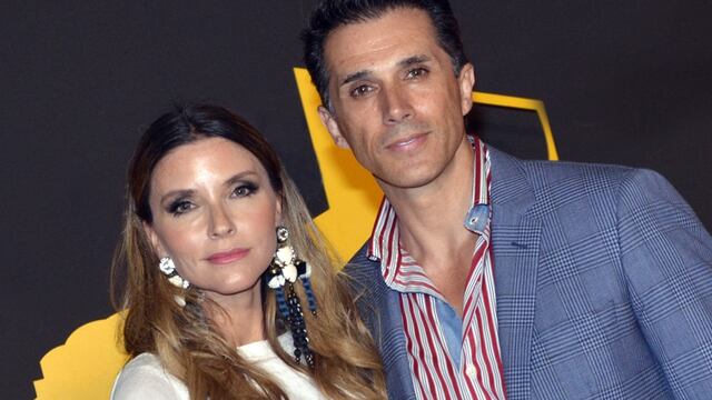 Issabela Camil y Sergio Mayer.