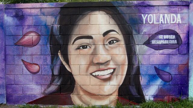 Mural en honor a Yolanda Martínez.