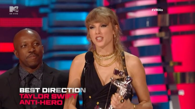 Taylor Swift gana en Mejor Dirección en los MTV Video Music Awards 2023 en vivo