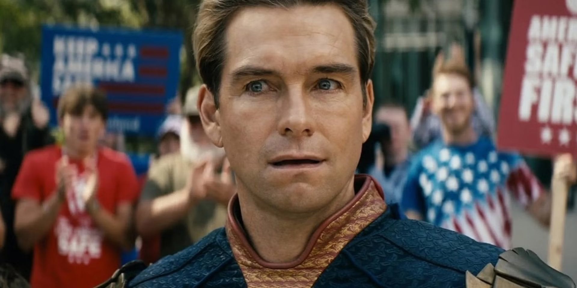 Antony Starr habla de los memes de Homelander