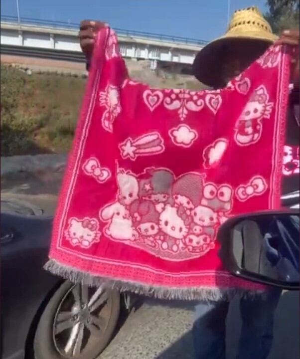 Zarape de Hello Kitty