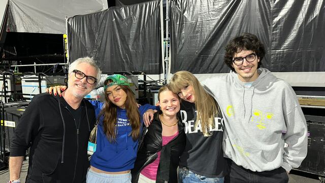 Alfonso Cuarón e hijos estuvieron en el último concierto de Taylor Swift en el Foro Sol