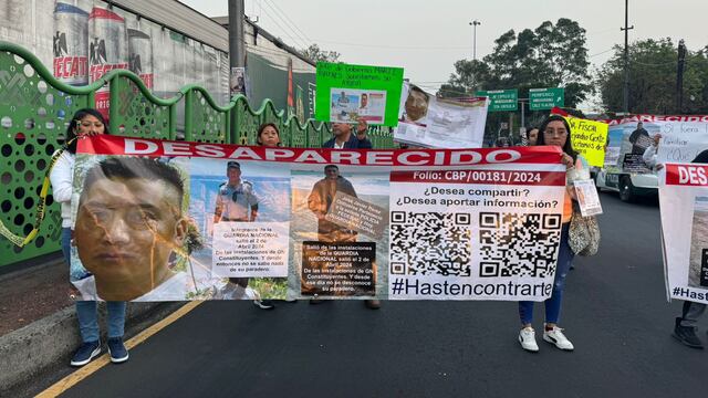 Arman bloqueo en Viaducto Tlalpan por desaparición de José Javier Pérez Ontiveros