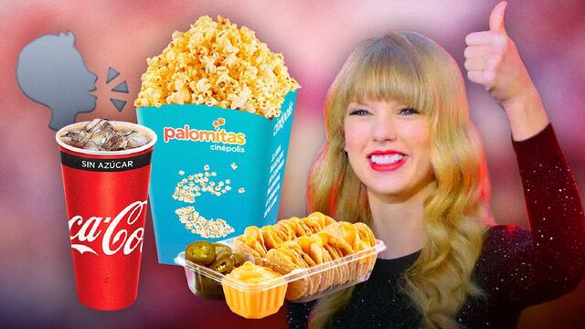Esta es la promoción del combo en Cinépolis para los más fans de Taylor Swift