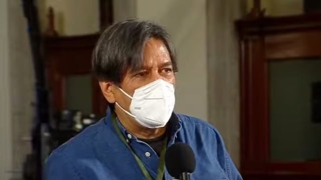 Julio Hernández "Astillero" en mañanera de AMLO