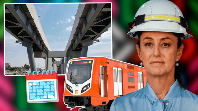 Claudia Sheinbaum da fecha tentativa para reapertura de tramo elevado de la Línea 12 del Metro CDMX