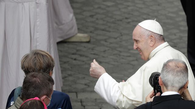 Papa Francisco. No a Pompeo.