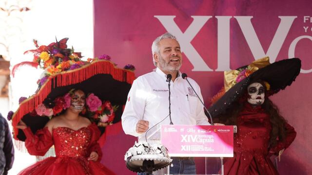 Alfredo Ramírez Bedolla: Feria de la Catrina en Michoacán es una tradición