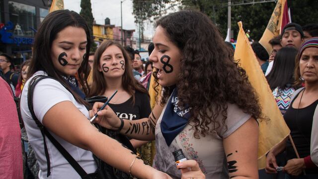 Marcha por el 2 de octubre de 2018.