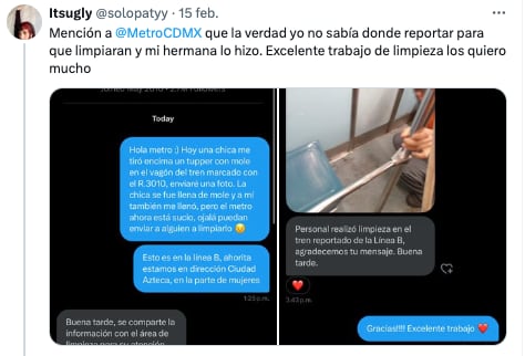 mole en el metro CDMX