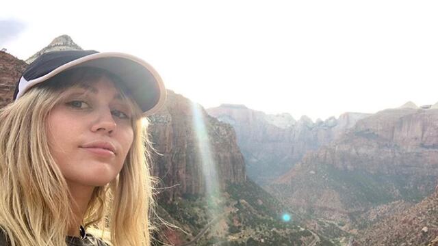 Cantante Miley Cyrus