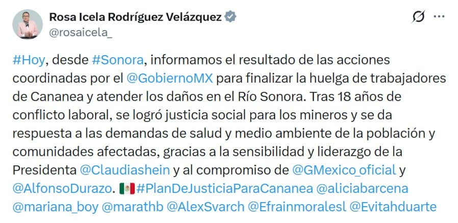 Plan de Justicia para Cananea