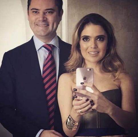 Aurelio Nuño y María Aliaga