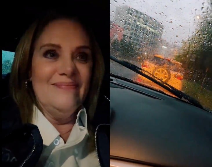 Erika Buenfil cuenta cómo se terminó orinando encima por culpa de su hijo Nicolás y una llanta ponchada