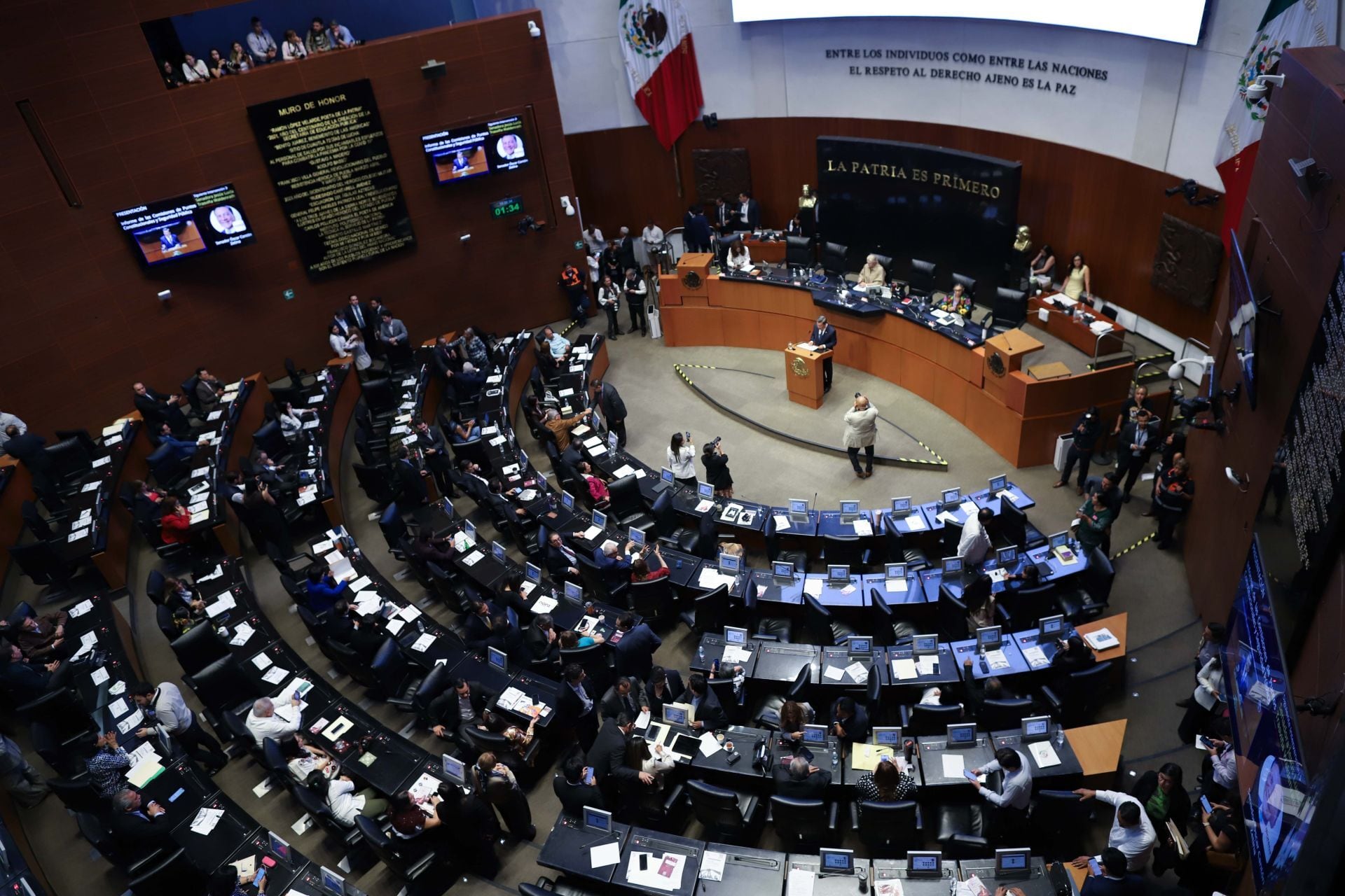 Es probable que el Senado apruebe la reforma judicial este 28 de mayo cuando aún no termina discusión en Cámara de Diputados