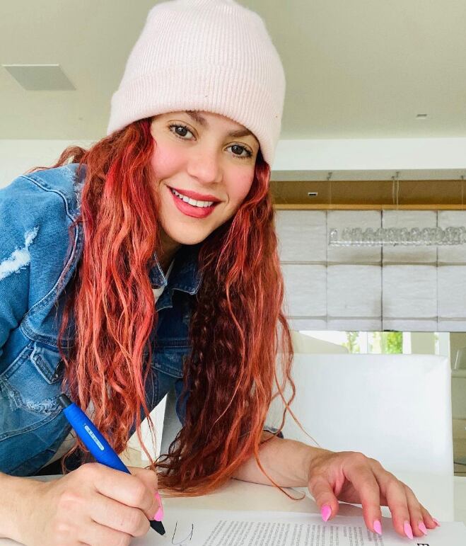 Shakira, cantante.