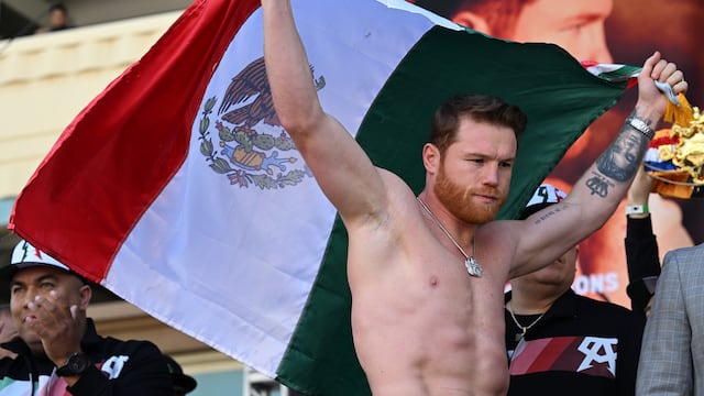 Canelo Álvarez.