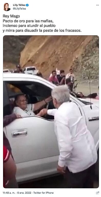 Tuit de Lilly Téllez