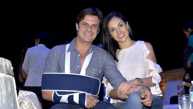 Mark Tacher y Cynthia Alesco