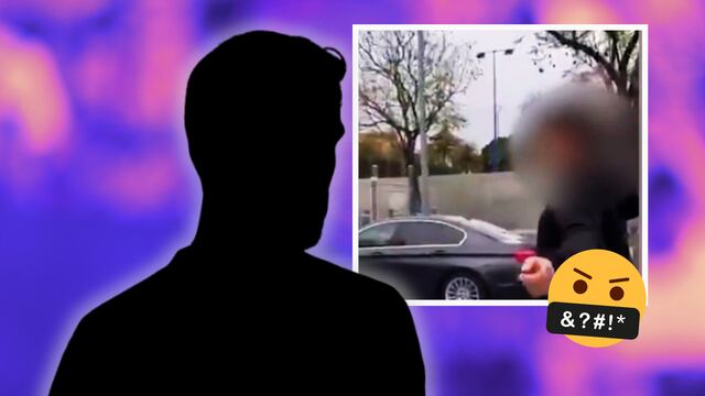 Jugador se encara con aficionado.