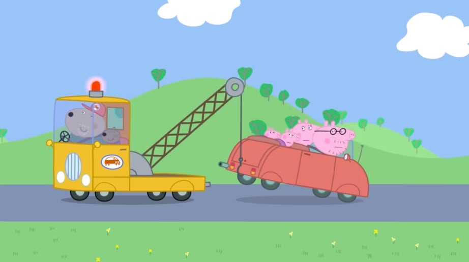 Peppa Pig por Día Mundial del Perro de Trabajo