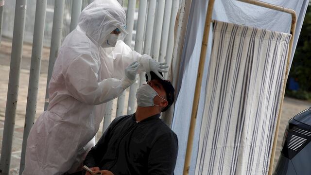 Imagen ilustrativa de prueba Covid-19.