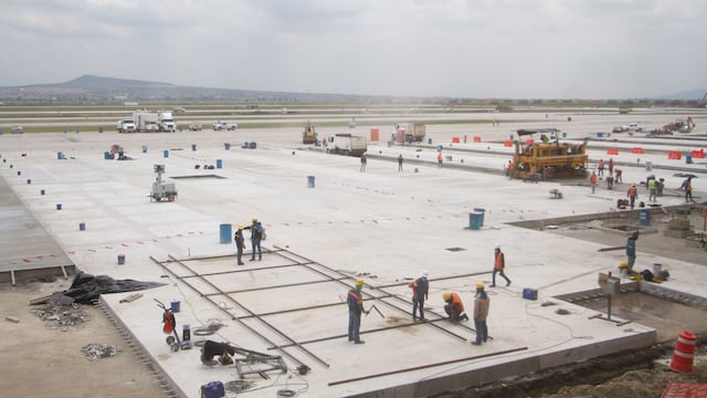 Obras en el Aeropuerto "Felipe Ángeles" de Santa Lucía