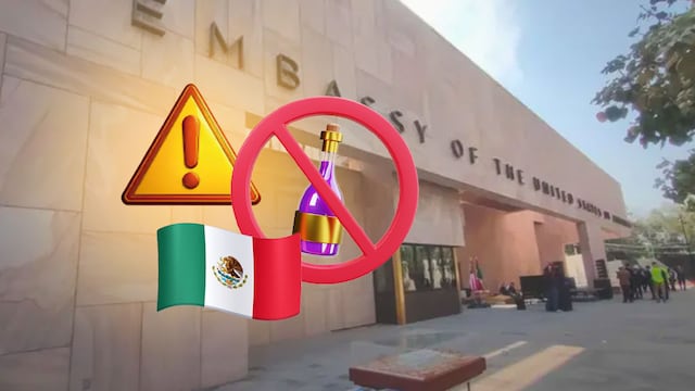 Embajada de Estados Unidos alerta sobre bebidas adulteradas en eventos masivos en México