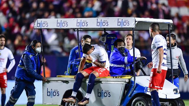 Alexis Vega tras su lesión