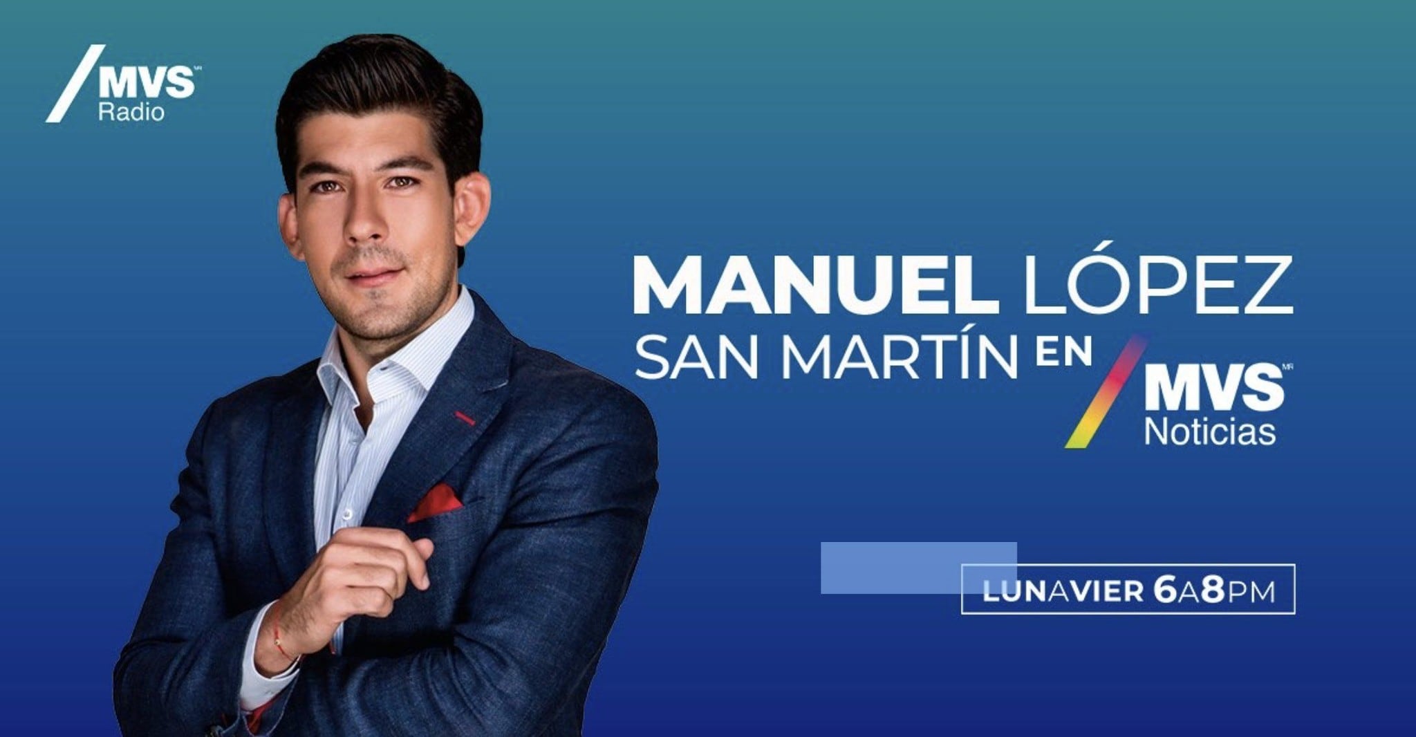 Manuel López San Martín dejará su programa en MVS