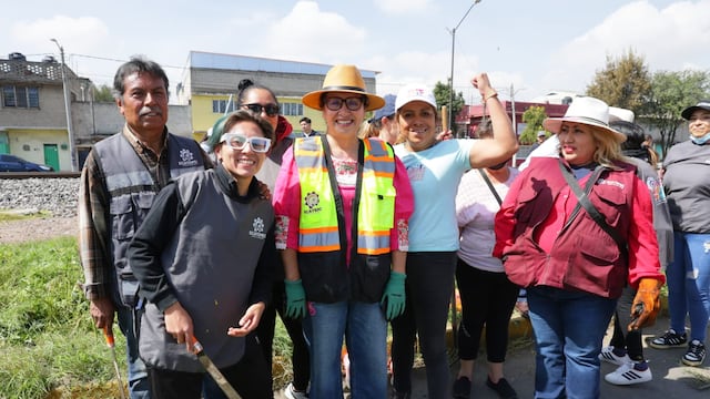 Azucena Cisneros destaca retiro de 300 mil toneladas de basura en Ecatepec